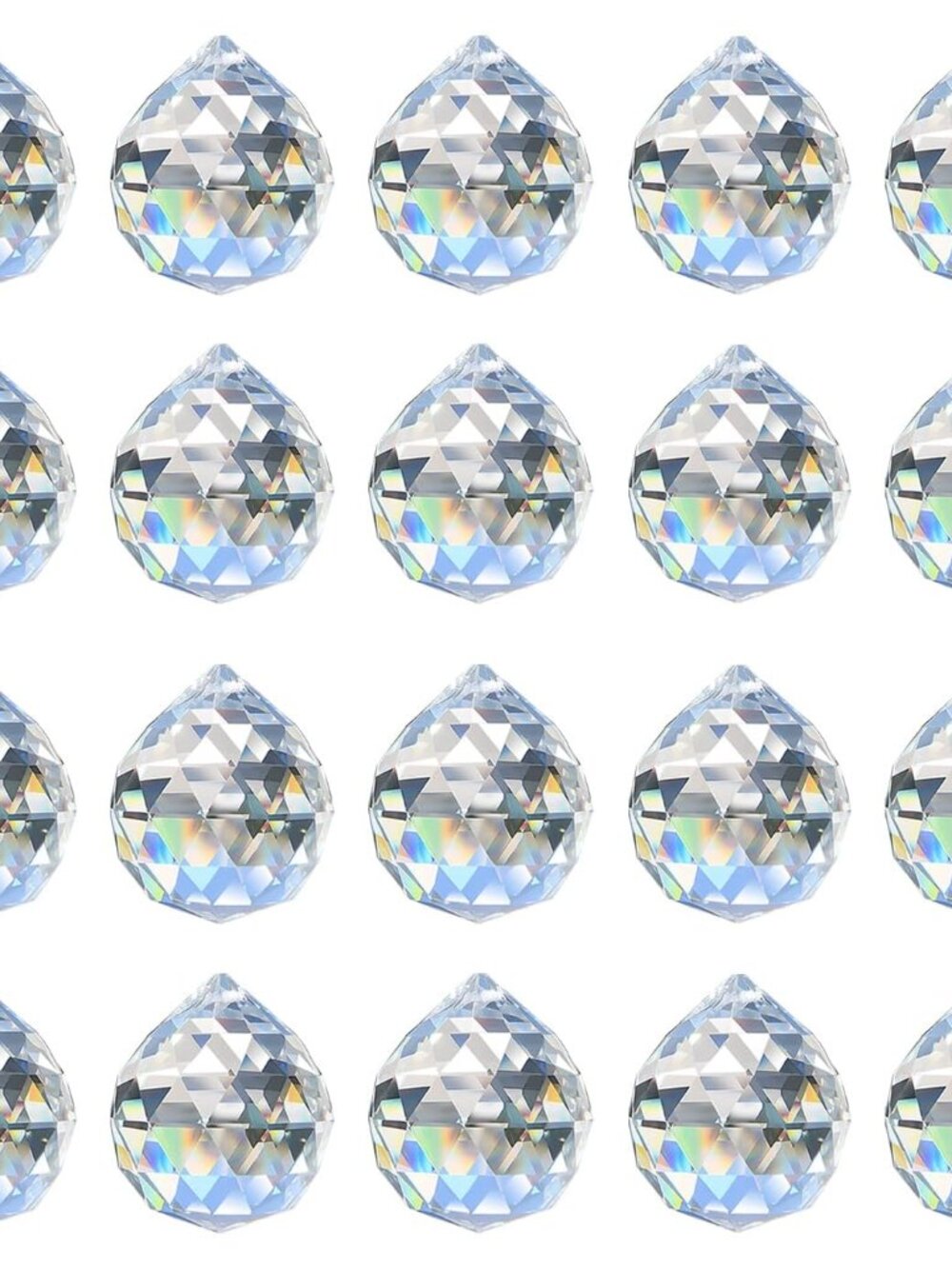 Clear Crystal Sun Catcher Suncatcher Prism Ball Windows Hanging